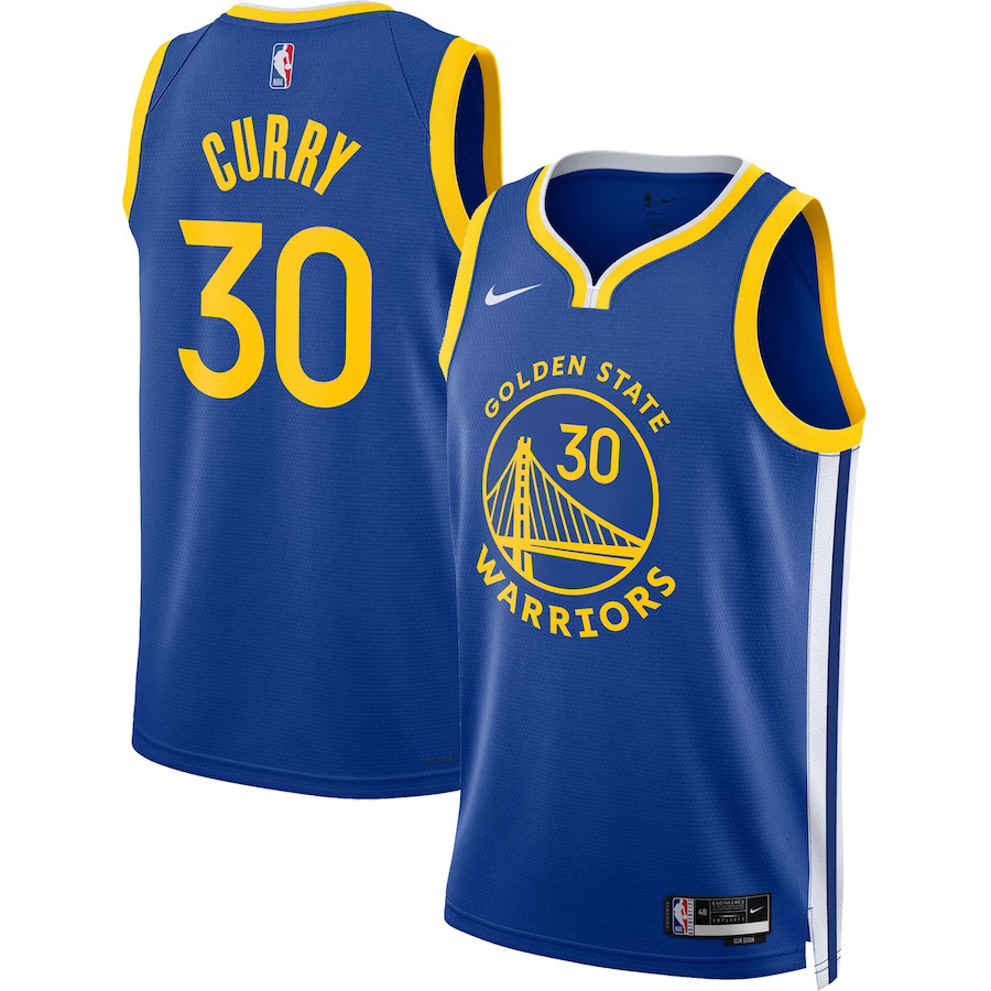 Men Golden State Warriors #30 Stephen Curry Nike Royal Swingman NBA Jersey->golden state warriors->NBA Jersey